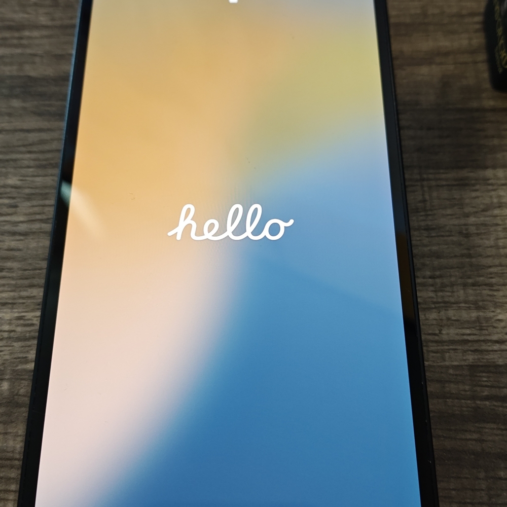 Apple iPhone - Black with Blue and Gold Display
